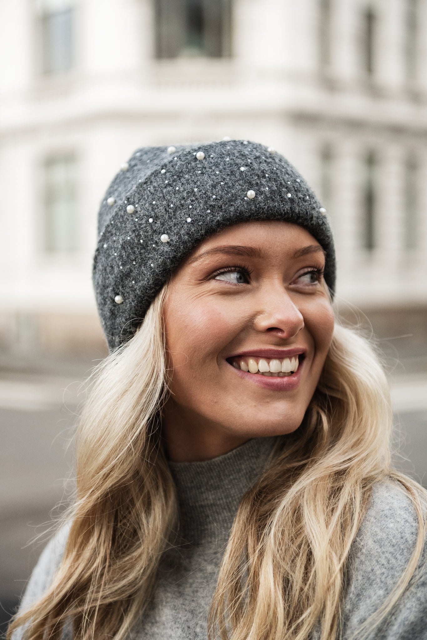 VISUMMER Beanie - Dark Grey Melange